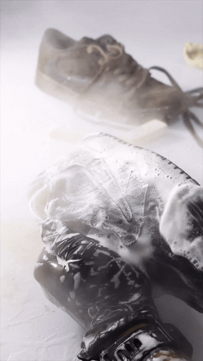 Hybrid Clean & Redye Restoration – Suede, Mesh, Canvas, Denim & Mixed Materials